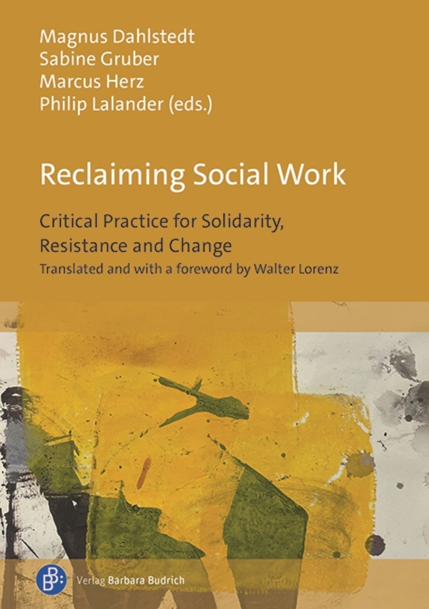 Cover image for Reclaiming Social Work ISBN 9783847434412